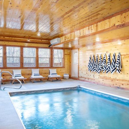 Sycamore By Avantstay Spectacular Mountain Home W Indoor Pool Hot Tub Home Theatre Fire Pit Sevierville Εξωτερικό φωτογραφία