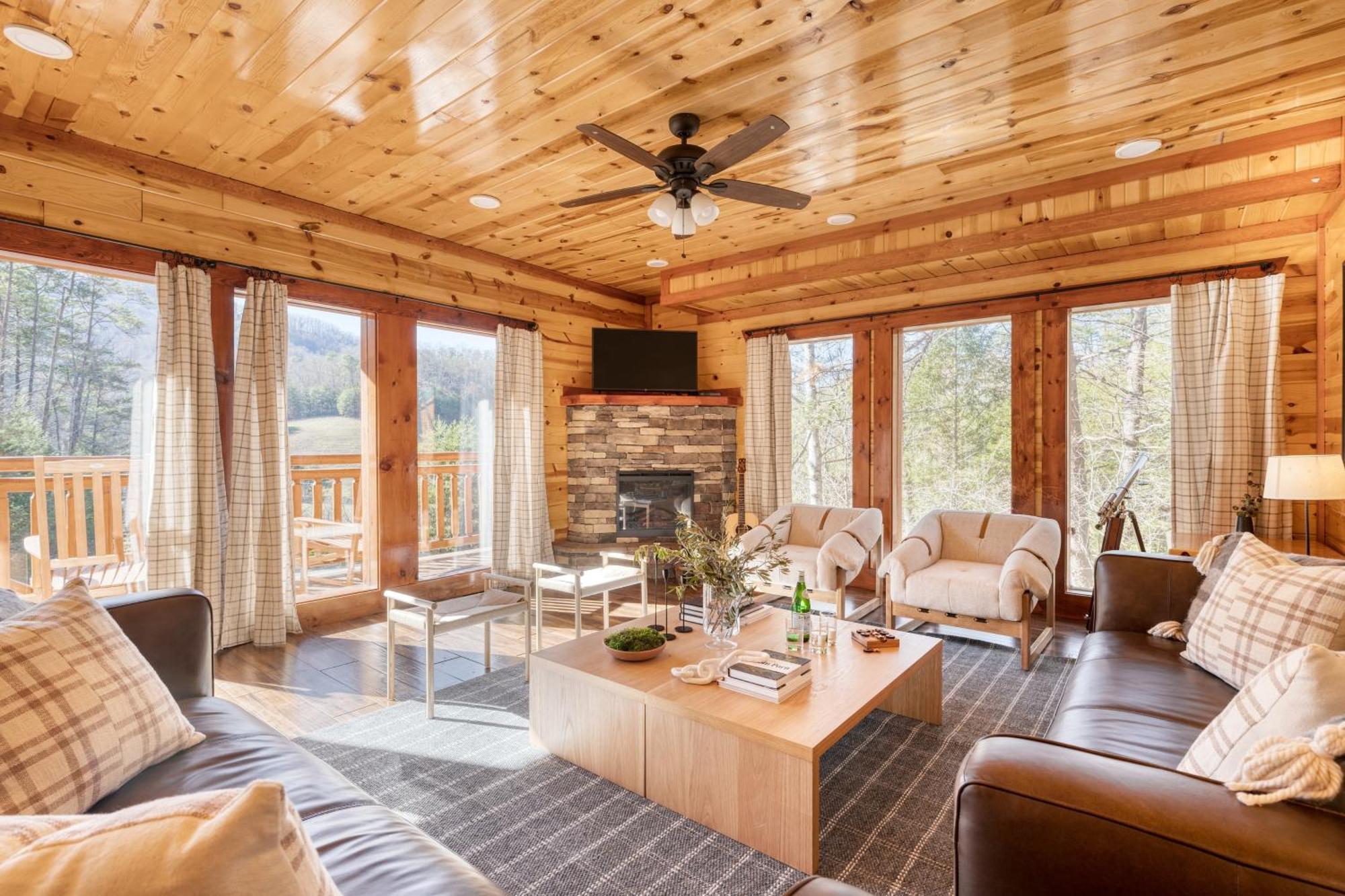 Sycamore By Avantstay Spectacular Mountain Home W Indoor Pool Hot Tub Home Theatre Fire Pit Sevierville Εξωτερικό φωτογραφία